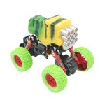 Jucarii, Copii si Bebe - Jucarii si jocuri - Vehicule si jucarii cu telecomanda - Masinute - Camion dino verde pull back 19cm - Infinity.ro