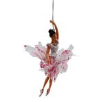 Casa si Gradina - Decoratiuni - Decoratiuni de sezon - Decoratiune Dansul Lebedelor balerina eleganta ciclam - Infinity.ro