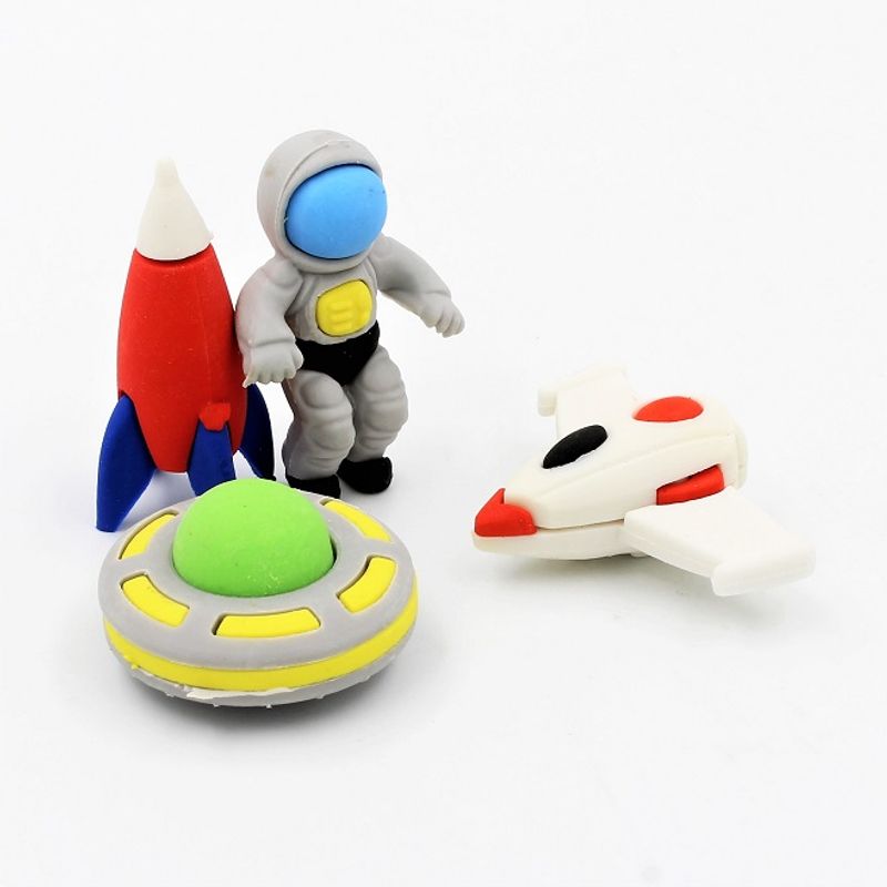 Carti si Birotica - Birotica - Instrumente de scris - Radiere si corectoare - Set radiere colectionabile Erazer Buddies Space - Infinity.ro