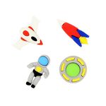 Carti si Birotica - Birotica - Instrumente de scris - Radiere si corectoare - Set radiere colectionabile Erazer Buddies Space - Infinity.ro
