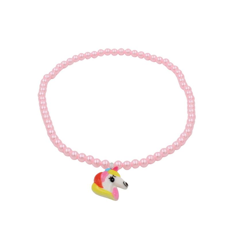 Jucarii, Copii si Bebe - Jucarii si jocuri - Jucarii & jocuri educative - Jocuri si jucarii educative - Set de bijuterii fetite unicorn roz - Infinity.ro