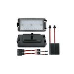 Auto si Moto - Electrice auto - Sigurante si accesorii - Set de 2 lampi numar led Xentech Light compatibil SEAT Ibiza, Cordoba, Leon, Toledo, Altea - Infinity.ro