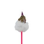 Carti si Birotica - Birotica - Instrumente de scris - Creioane - Creion figurina Unicorn crem puf alb 26cm - Infinity.ro