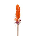 Carti si Birotica - Birotica - Instrumente de scris - Creioane - Creion figurina  Flamingo pana portocaliu 30 cm - Infinity.ro