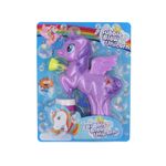 Jucarii, Copii si Bebe - Jucarii si jocuri - Jucarii de exterior - Jucarii pentru plaja si nisip - Pistol baloane Bubble Blow Unicorn mov - Infinity.ro