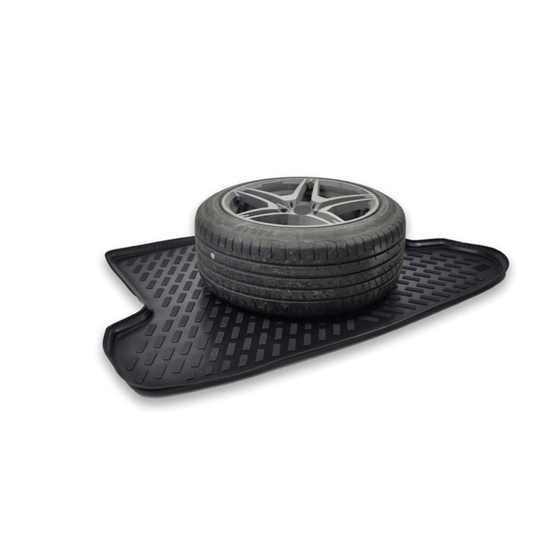 Auto si Moto - Intretinere auto - Covorase auto - Covor pentru portbagaj tip tavita compatibil Skoda Fabia III combi/break 2015, material flexibil, negru - Infinity.ro