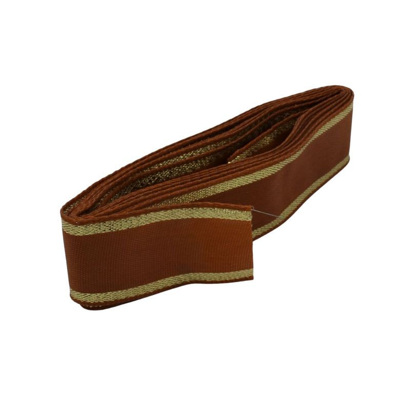 Carti si Birotica - Birotica - Articole ambalare - Panglica textila MARO AURIU 25mm x 3m - Infinity.ro