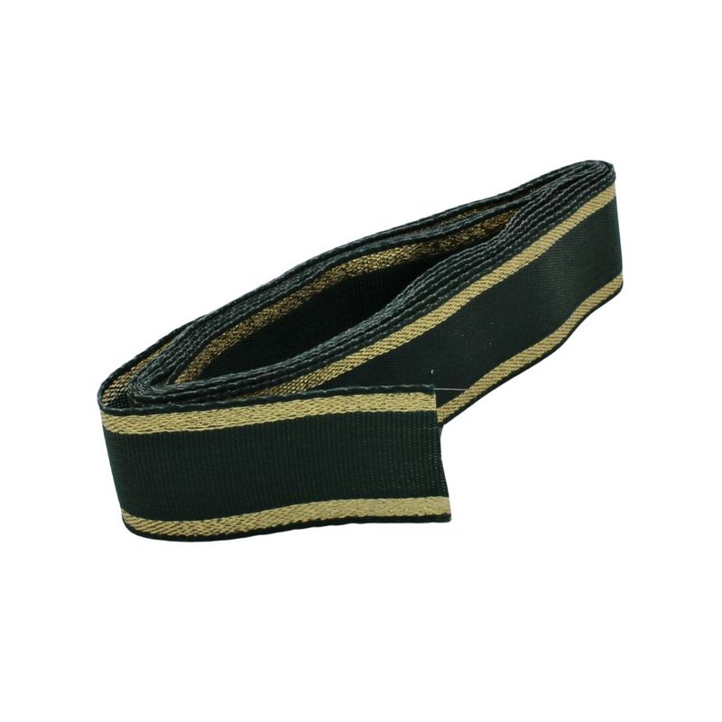 Market - Cadouri - Pungi cadou si accesorii - Panglica textila VERDE AURIU 25mm x 3m - Infinity.ro