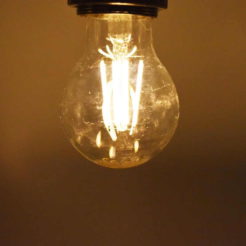 Casa si Gradina - Corpuri si surse de iluminat - Becuri si tuburi neon - Becuri - Bec LED Vintage filament 4W (35W), E27, A60, 400 lm, lumina calda (2700 K), transparent, Optonica - Infinity.ro