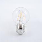 Casa si Gradina - Corpuri si surse de iluminat - Becuri si tuburi neon - Becuri - Bec LED Vintage filament 4W (35W), E27, A60, 400 lm, lumina calda (2700 K), transparent, Optonica - Infinity.ro