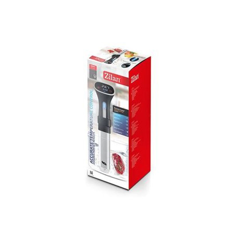 Electronice si Electrocasnice - Electrocasnice bucatarie - Aparate de gatit & desert - Aparate de gatit cu aburi - Aparat pentru gatit Sous Vide Zilan ZLN-4007, Argintiu/Negru 800 W, oprire automata, functie timer, display LCD, - Infinity.ro