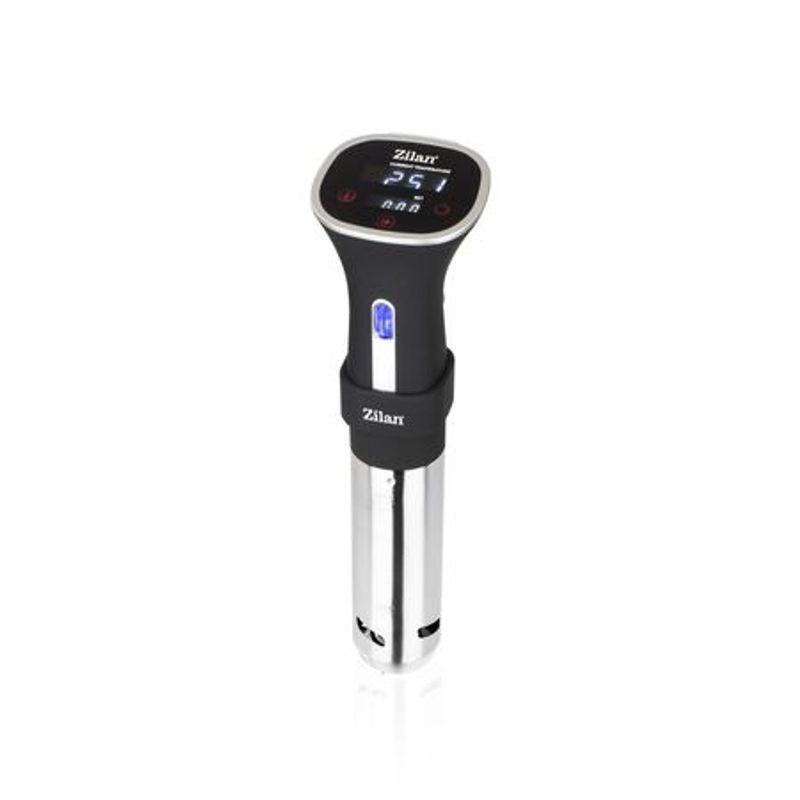 Electronice si Electrocasnice - Electrocasnice bucatarie - Aparate de gatit & desert - Aparate de gatit cu aburi - Aparat pentru gatit Sous Vide Zilan ZLN-4007, Argintiu/Negru 800 W, oprire automata, functie timer, display LCD, - Infinity.ro