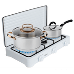 Electronice si Electrocasnice - Aragazuri, cuptoare si hote - Aragazuri - Aragazuri pe gaz - Aragaz cu 3 ochiuri ZILAN ZLN-0032,culoare alb utilizare numai GPL butelie, - Infinity.ro