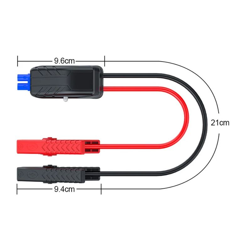Auto si Moto - Reparatii si depanare - Redresoare - Cablu Auto de Pornire Inteligent, lungime 40 cm, potrivit pentru Starter Multifunctional, Material Durabil din Cupru - Infinity.ro