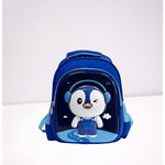 Fashion, accesorii si bijuterii - Copii - Accesorii copii - Genti si rucsacuri copii - Rucsac cu model 3D Cartoon Penguin, Potrivit pentru Copii Mici pentru scoala sau gradinita, Poliester, Albastru - Infinity.ro