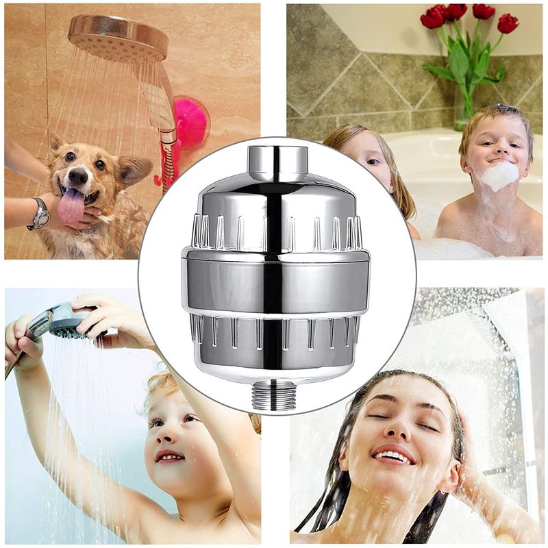 Casa si Gradina - Sanitare - Lavoar baie si accesorii - Accesorii baterii sanitare - Filtru de Apa cu 15 Stagii pentru Dus baie - Infinity.ro