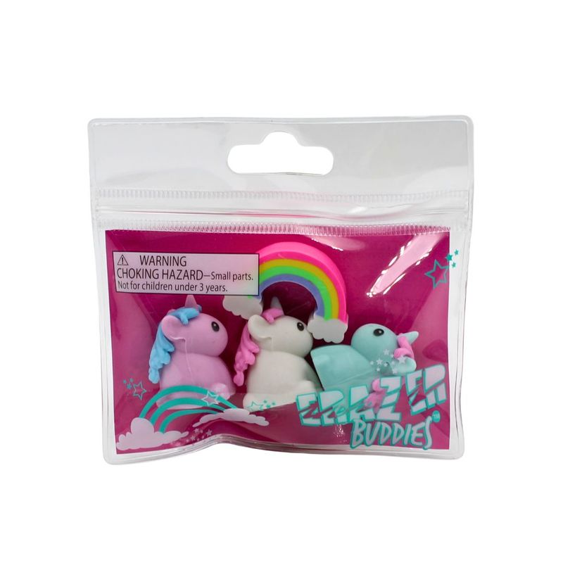 Carti si Birotica - Birotica - Instrumente de scris - Radiere si corectoare - Set radiere colectionabile Erazer Buddies unicorn - Infinity.ro