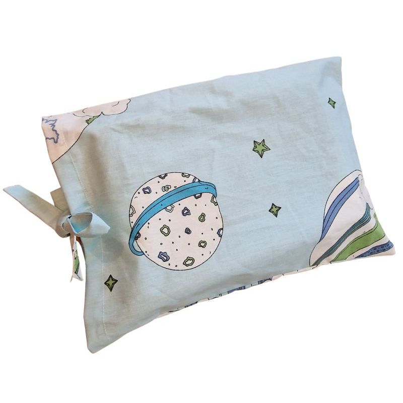 Casa si Gradina - Textile si covoare - Lenjerii de pat - Lenjerii copii - Lenjerie pentru patut bebelusi 60 x 120 cm, din bumbac ranforce, trei piese, Ariale, Baloane - Infinity.ro