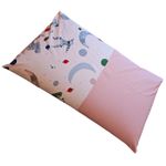 Casa si Gradina - Textile si covoare - Lenjerii de pat - Lenjerii copii - Lenjerie pentru patut bebelusi din bumbac ranforce, trei piese, Ariale, Astral - Infinity.ro