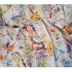 Casa si Gradina - Textile si covoare - Lenjerii de pat - Cearceafuri de pat - Cearceaf de patut cu elastic, Arome de Poveste Ariale, 120 x 60 cm, multicolor - Infinity.ro