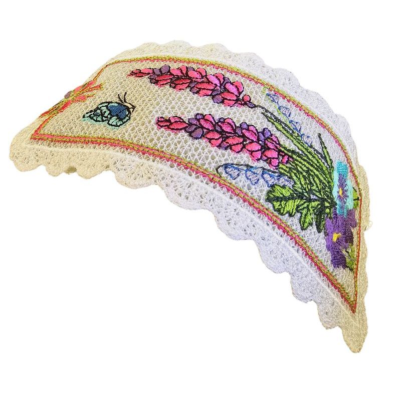 Carti si Birotica - Carti - Accesorii pentru cititori - Semn de carte brodat Nemtisori ARIALE - Infinity.ro