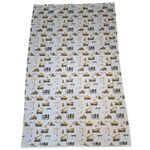 Casa si Gradina - Textile si covoare - Lenjerii de pat - Cearceafuri de pat - Cearceaf de patut cu elastic, Ariale, Masini, 90 X 200cm, Multicolor - Infinity.ro