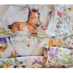 Casa si Gradina - Textile si covoare - Lenjerii de pat - Cearceafuri de pat - Cearceaf de patut cu elastic, Arome de Poveste Ariale, 140 x 70 cm, multicolor - Infinity.ro