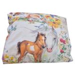 Casa si Gradina - Textile si covoare - Lenjerii de pat - Cearceafuri de pat - Cearceaf de patut cu elastic, Arome de Poveste Ariale, 140 x 70 cm, multicolor - Infinity.ro