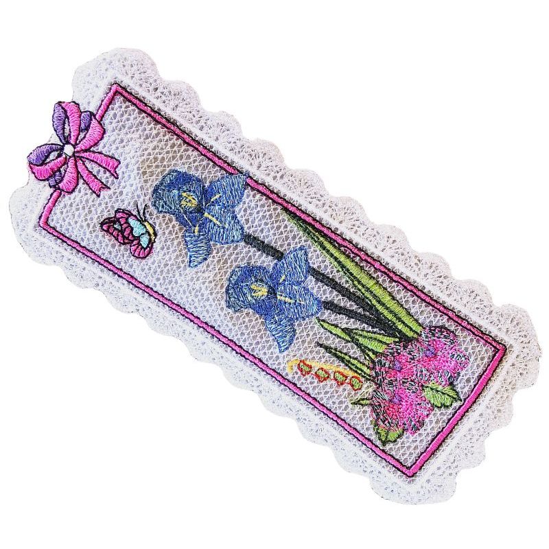 Carti si Birotica - Carti - Accesorii pentru cititori - Semn de carte brodat Iris ARIALE - Infinity.ro