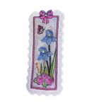 Carti si Birotica - Carti - Accesorii pentru cititori - Semn de carte brodat Nemtisori 2 ARIALE - Infinity.ro