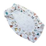 Casa si Gradina - Textile si covoare - Lenjerii de pat - Cearceafuri de pat - Cearceaf de patut cu elastic, Vis de Leu Ariale, 120 x 60 cm, multicolor - Infinity.ro