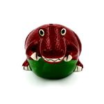 Carti si Birotica - Birotica - Accesorii de birou - Pusculite - Pusculita T-rex visiniu din ceramica - Infinity.ro