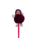 Carti si Birotica - Birotica - Instrumente de scris - Creioane - Creion figurina Bebelus mov 22 cm - Infinity.ro