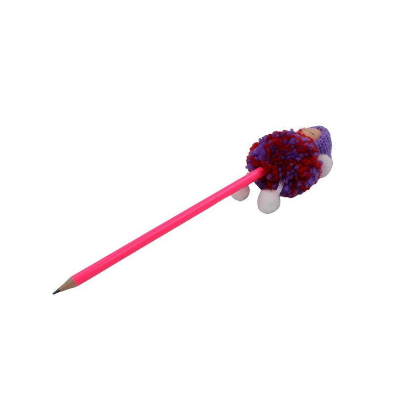 Carti si Birotica - Birotica - Instrumente de scris - Creioane - Creion figurina Bebelus mov 22 cm - Infinity.ro