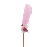 Carti si Birotica - Birotica - Instrumente de scris - Creioane - Creion figurina  Flamingo pana roz 30 cm - Infinity.ro