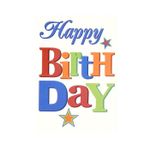 Market - Cadouri - Felicitari - Mini felicitare Happy Birthday - Infinity.ro