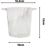 Casa si Gradina - Bucatarie si vesela - Accesorii bar - Frapiere si clesti gheata - Frapiera sticla, 1000ml, ABYZ®™ - Infinity.ro