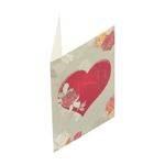 Market - Cadouri - Felicitari - Mini felicitare Classical Hearts - Infinity.ro