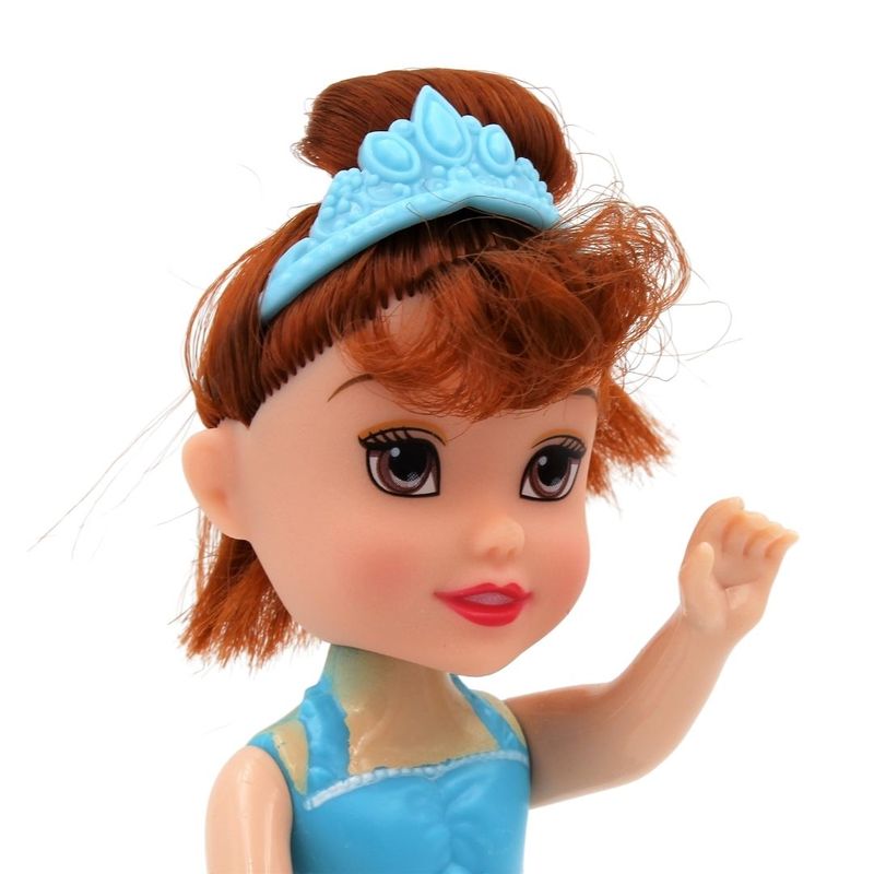 Jucarii, Copii si Bebe - Jucarii si jocuri - Papusi si accesorii - Papusi - Papusa sirena albastra 18 cm - Infinity.ro