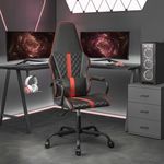 PC, gaming si accesorii - Gaming - Accesorii gaming - Scaune gaming - Scaun de jocuri, negru si rosu, piele ecologica - Infinity.ro