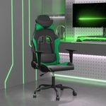 PC, gaming si accesorii - Gaming - Accesorii gaming - Scaune gaming - Scaun de jocuri, negru si verde, piele ecologica - Infinity.ro