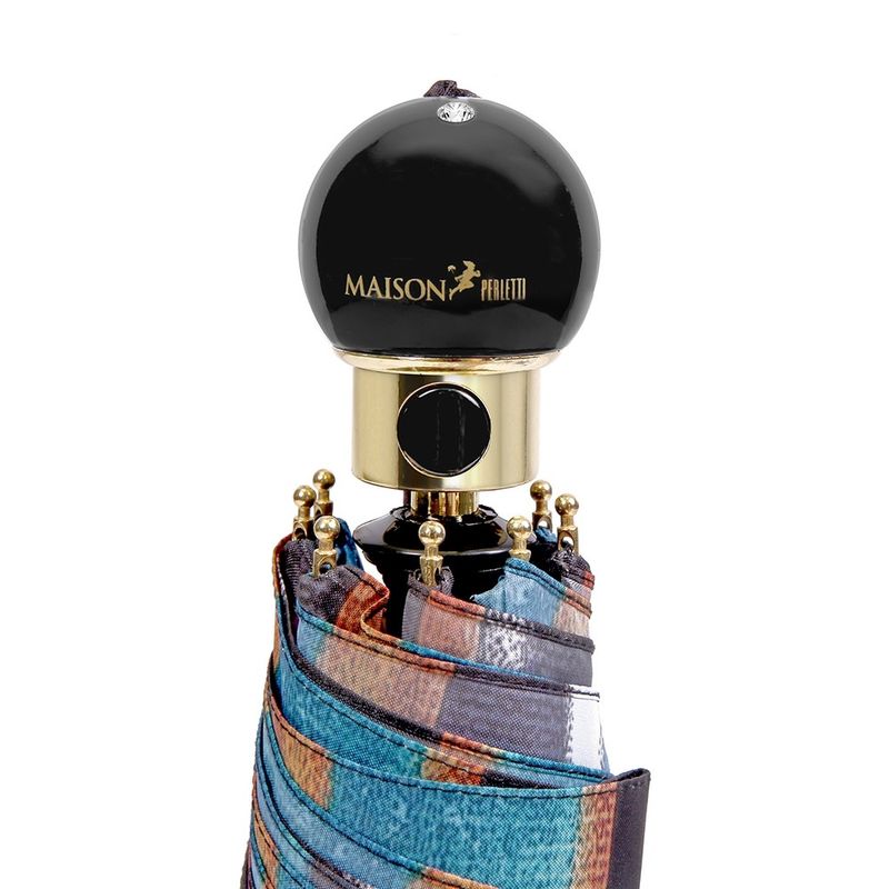 Fashion, accesorii si bijuterii - Femei - Accesorii femei - Alte accesorii femei - Umbrela MINI automatica VERTICAL STRIPE - Infinity.ro