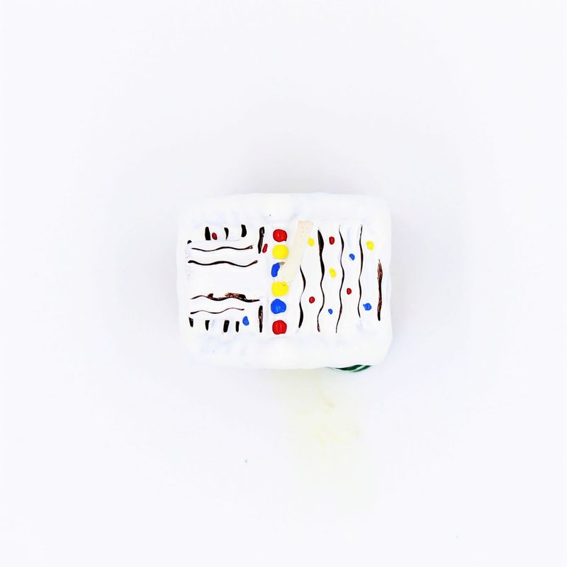 Casa si Gradina - Decoratiuni - Decoratiuni de sezon - Lumanare decorativa - "Casuta mica, din turta dulce, decorata" - Infinity.ro