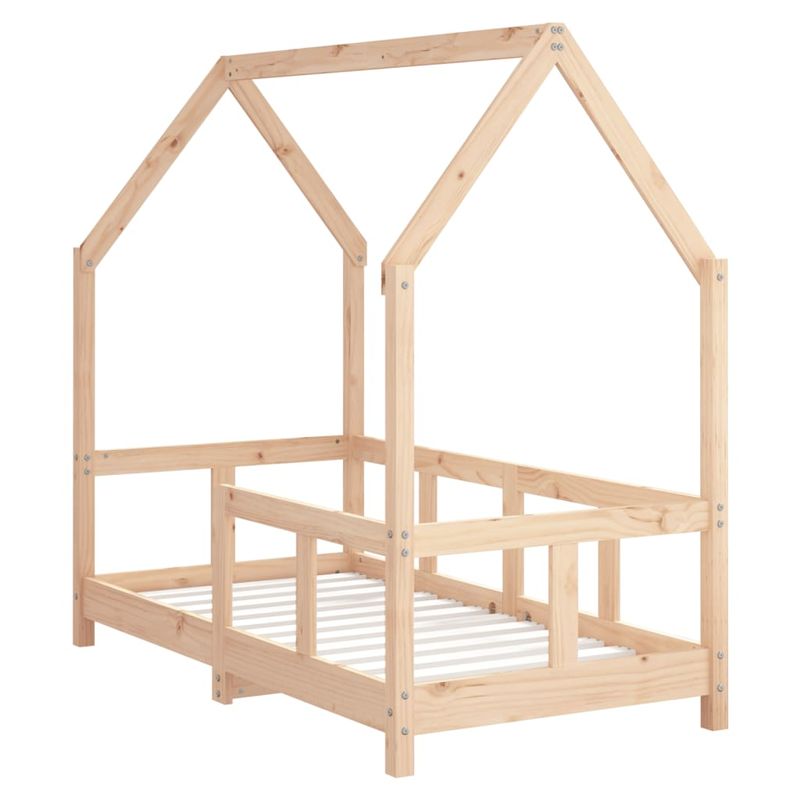 Casa si Gradina - Mobilier - Mobilier copii - Patuturi copii - Cadru de pat pentru copii, 70x140 cm, lemn masiv de pin - Infinity.ro