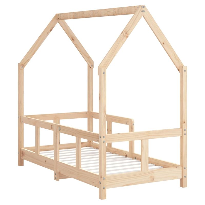 Casa si Gradina - Mobilier - Mobilier copii - Patuturi copii - Cadru de pat pentru copii, 70x140 cm, lemn masiv de pin - Infinity.ro