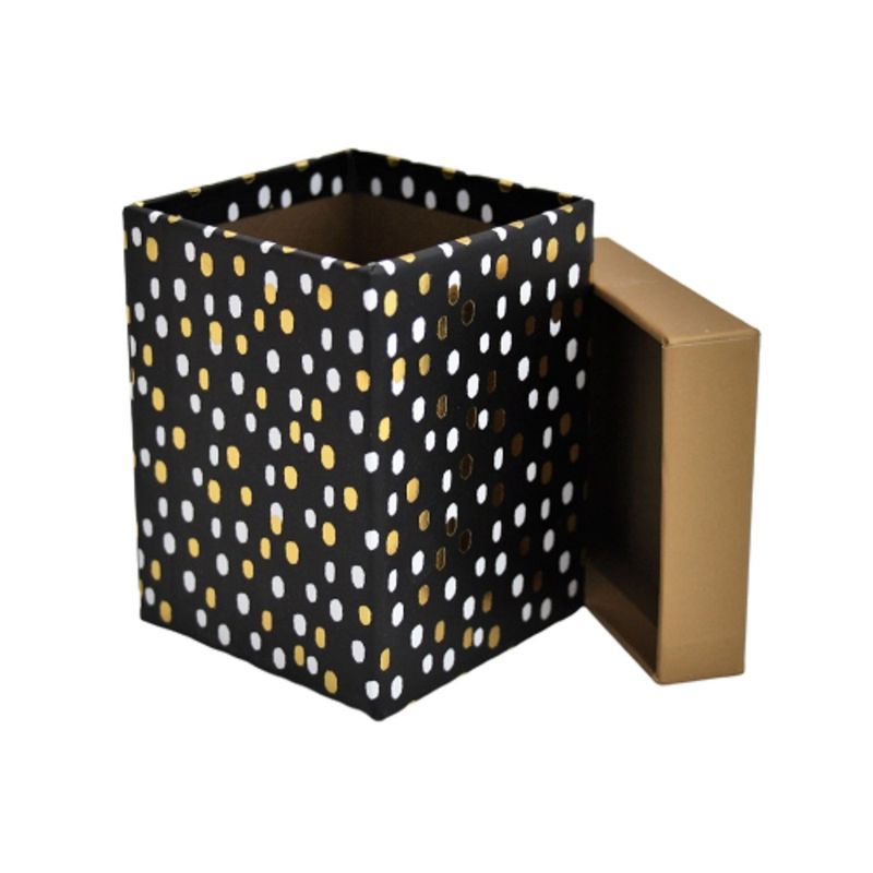 Market - Cadouri - Pungi cadou si accesorii - Cutie cadou, patrata Gold Touch 11x14.5 cm - Infinity.ro