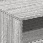 Casa si Gradina - Mobilier - Mese si birouri - Masute de cafea - Masuta de cafea cu lumini LED, gri sonoma, 50x49x40 cm - Infinity.ro