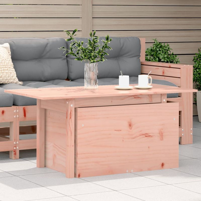 Casa si Gradina - Gradina si terasa - Mobilier exterior - Mese gradina - Masa de gradina, 100x50x75 cm, lemn masiv Douglas - Infinity.ro