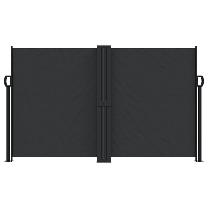 Casa si Gradina - Gradina si terasa - Umbrele si pavilioane - Umbrele - Copertina laterala retractabila, negru, 140x1200 cm - Infinity.ro
