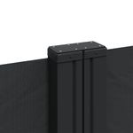 Casa si Gradina - Gradina si terasa - Umbrele si pavilioane - Umbrele - Copertina laterala retractabila, negru, 120x1200 cm - Infinity.ro
